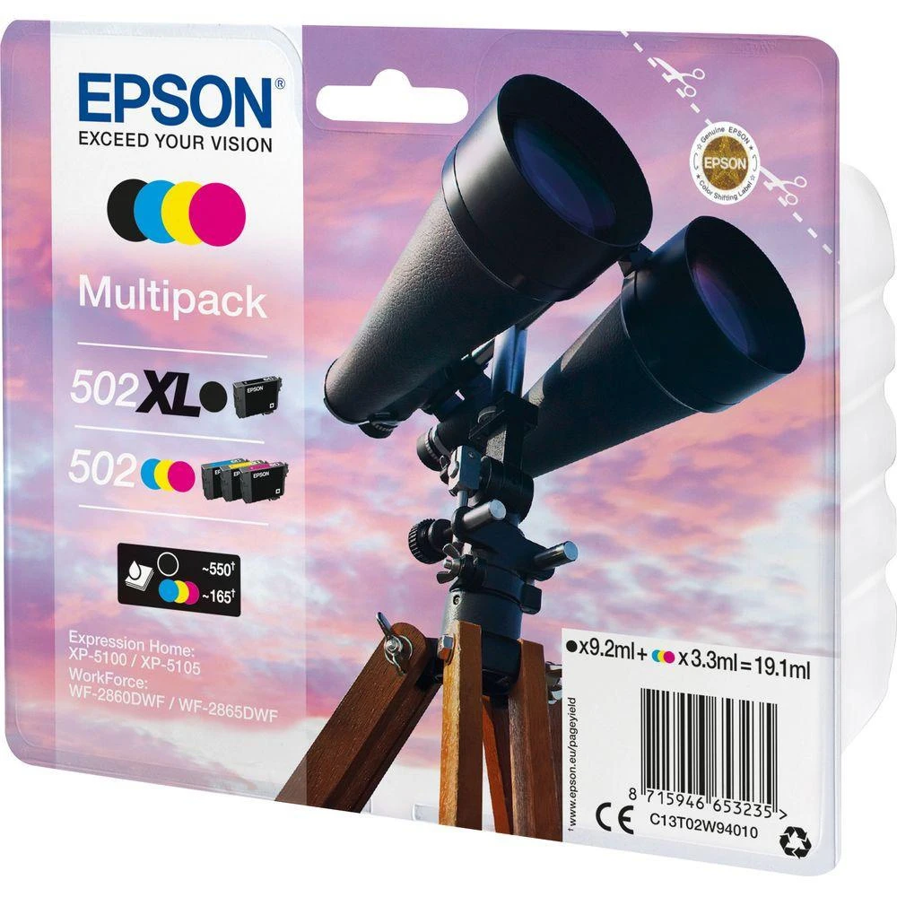 EPSON Multipack Encre XL/Std. BK/CMY
