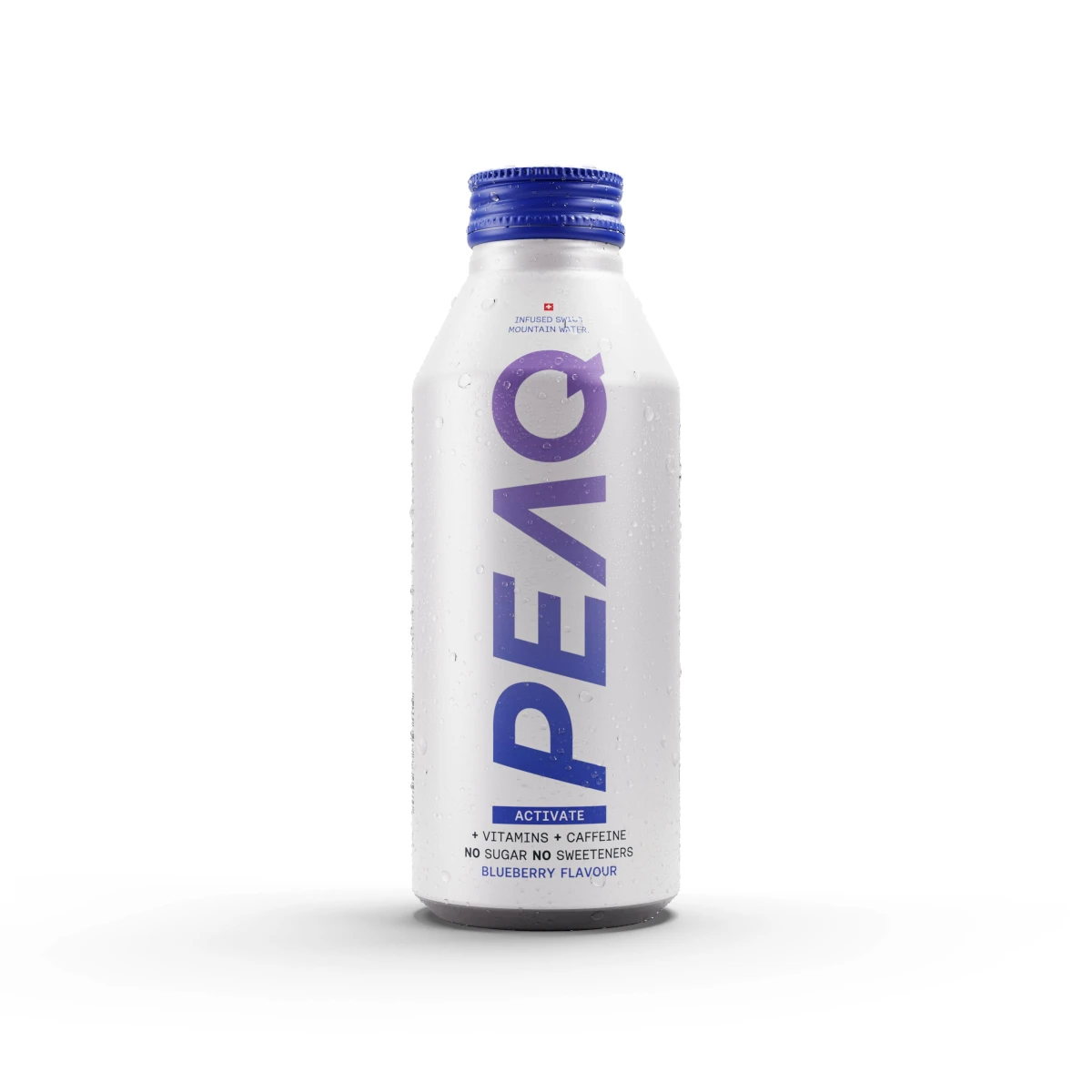 PEAQ Activate Blueberry bouteille aluminium 12 x 473 ml