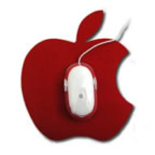 MaxUpgrades Apple shaped Mouse Pad