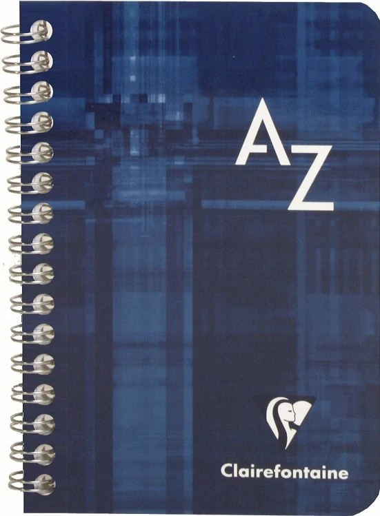 CLAIREFONTAINE Carnet spirale assorti. 9,5 x14cm