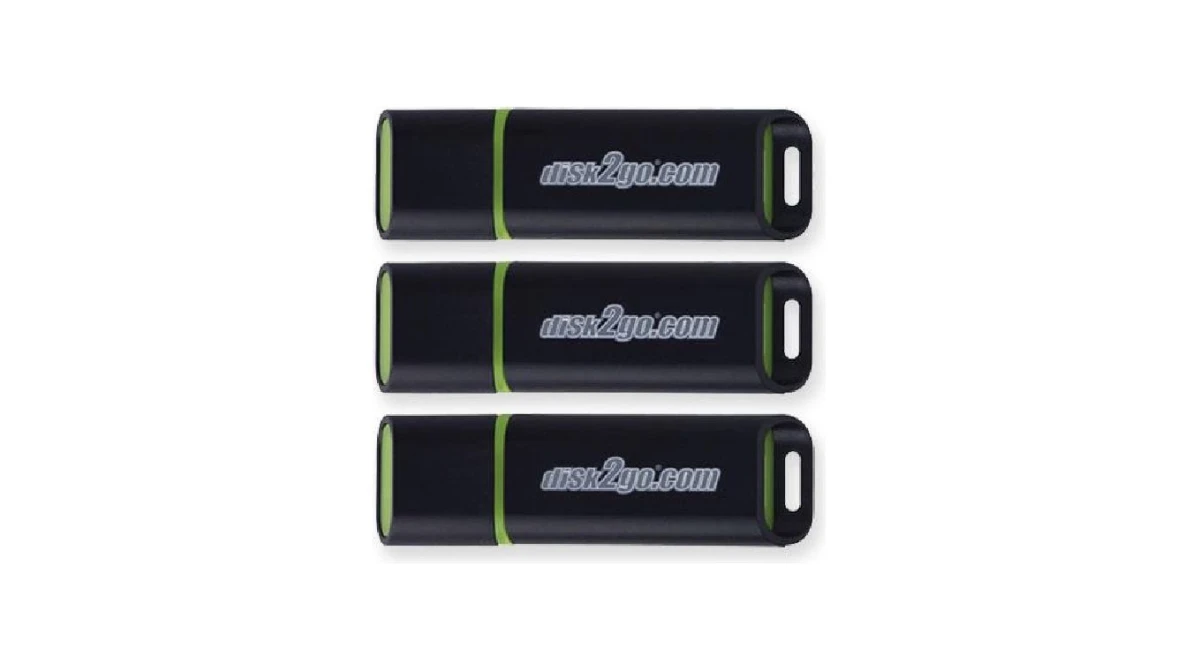 DISK2GO USB-Stick passion 2.0, 16GB - 3 pcs