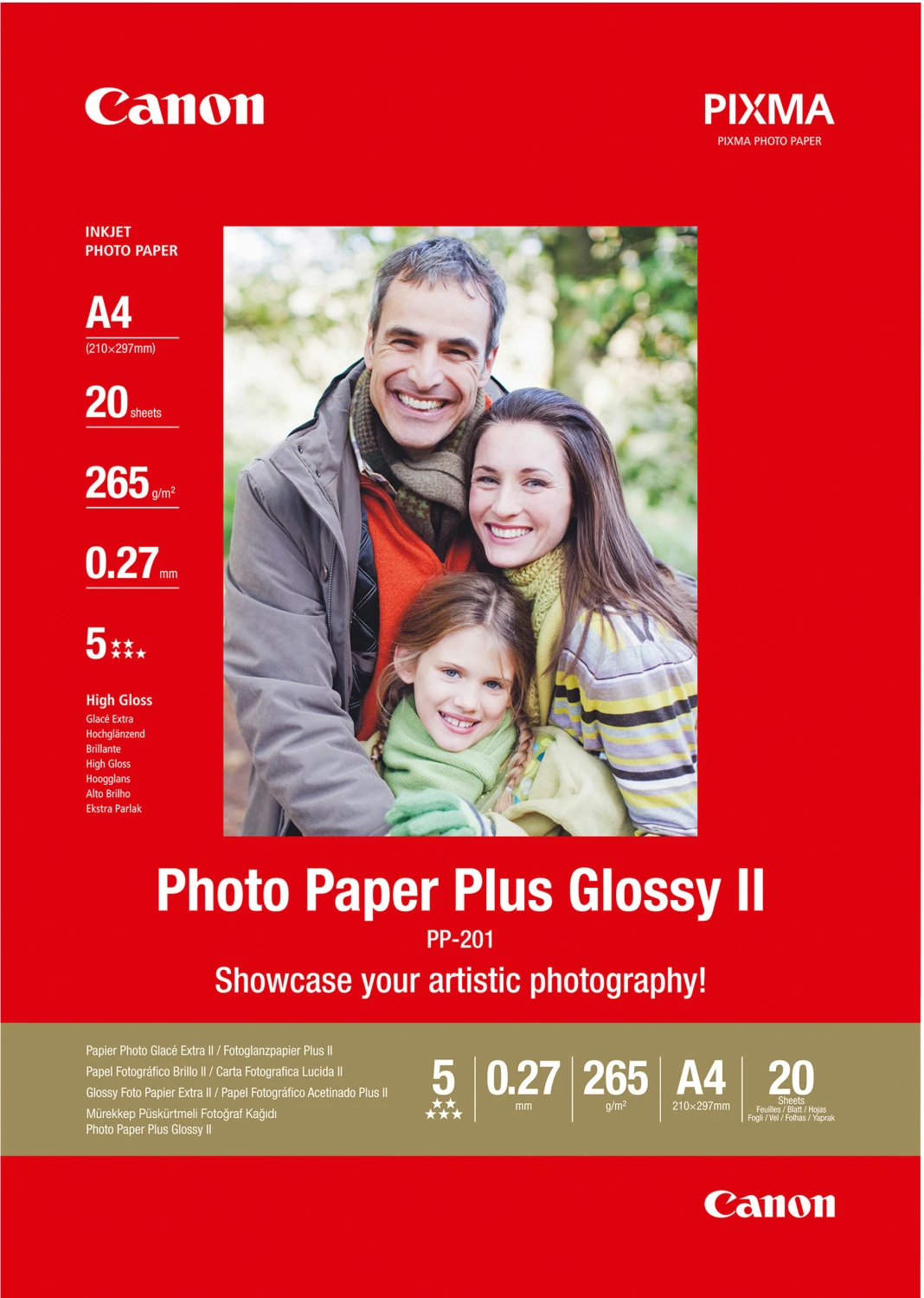 CANON Photo Paper Plus 265g A4