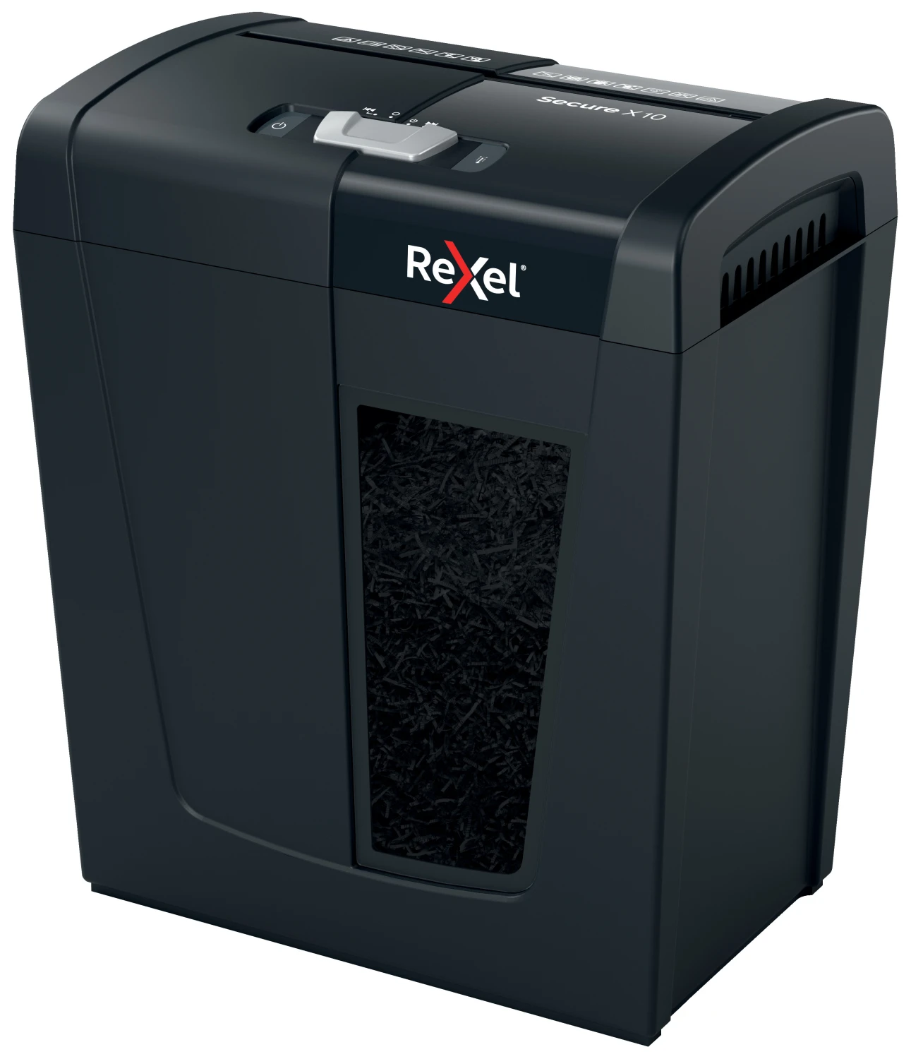 REXEL Destructeur documents Secure X10, P-4, 18lt