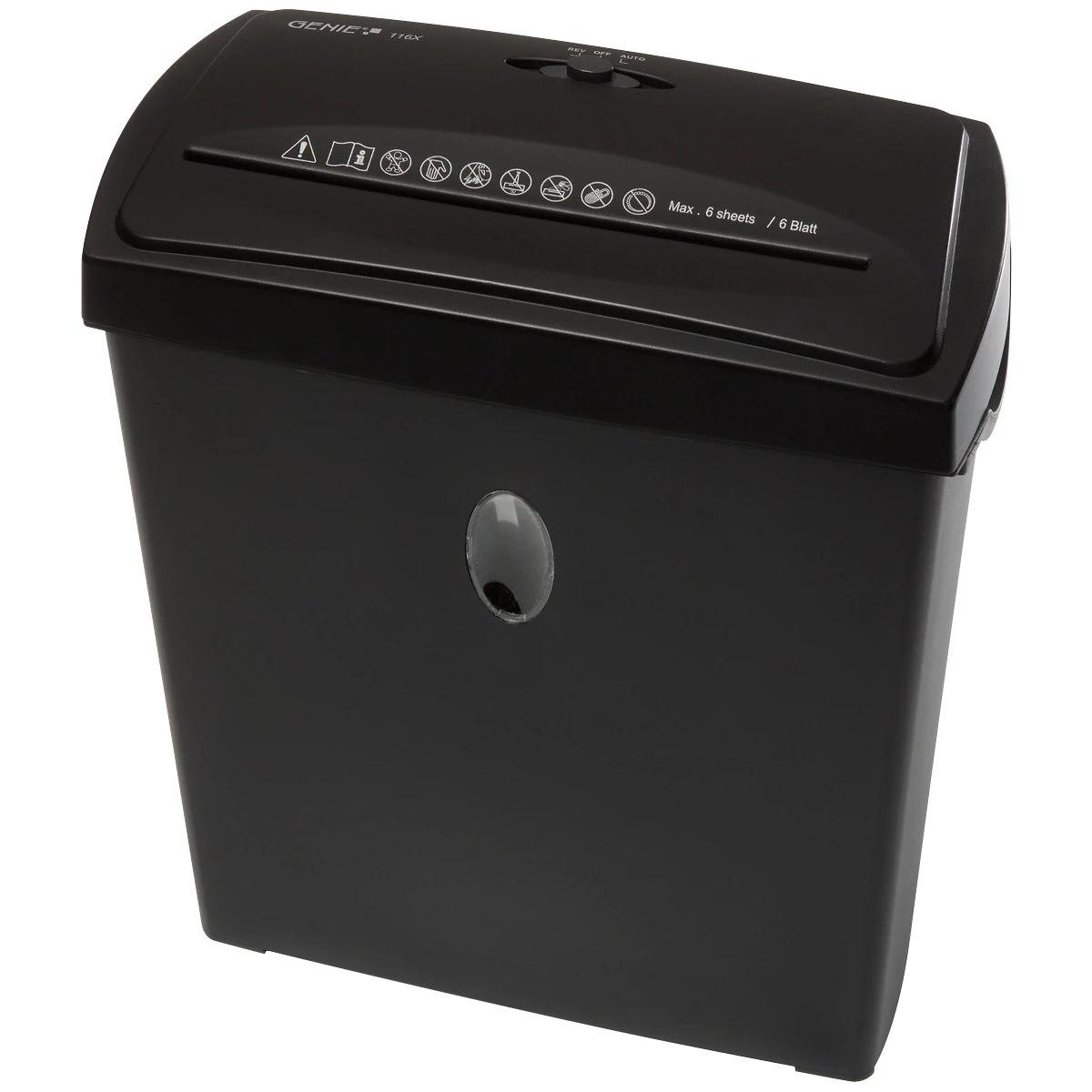GENIE 116X Cross-Cut Shredder Destructeur de documents