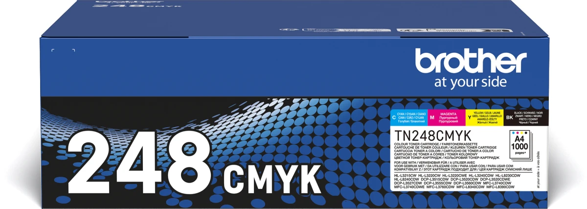 BROTHER Toner Valuepack TN248CMYK