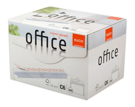 ELCO Briefumschläge Office C6, ohne Fenster