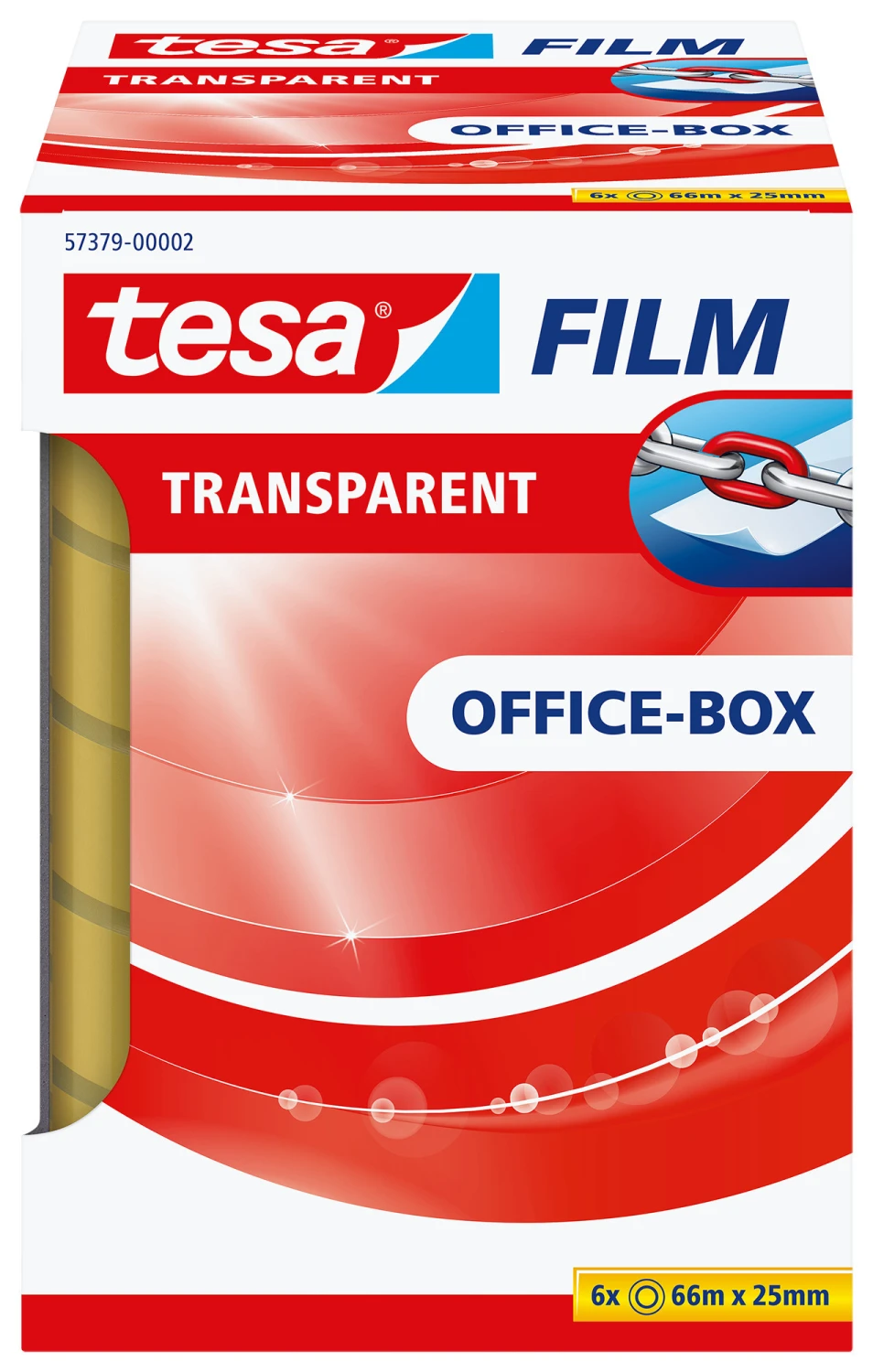 TESA Klebeband transparent Office-Box 25 m x 66 mm