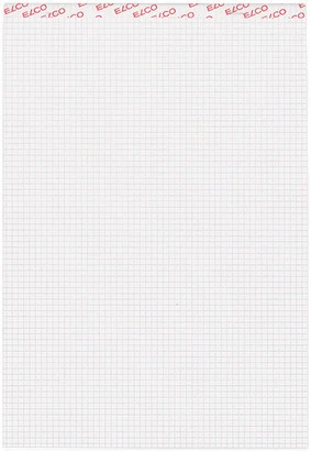 ELCO Blocs-notes Elco A4, 80g/m2, quadrillé 4 mm