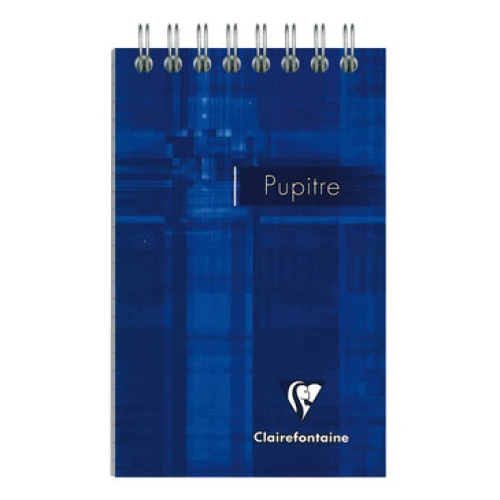 CLAIREFONTAINE Carnet spirale 75x120mm