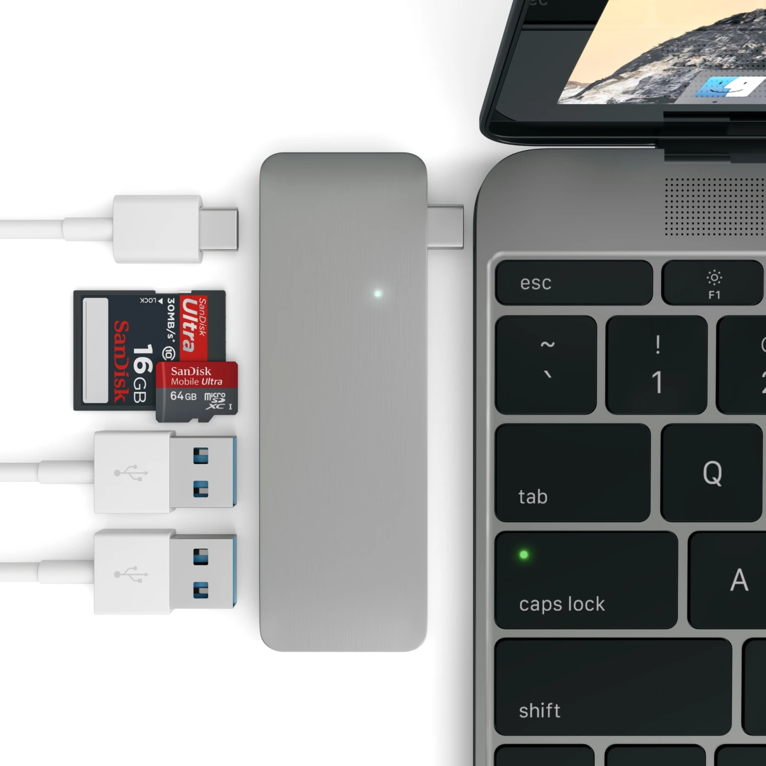 Satechi Combo Hub USB-C avec fonction de charge