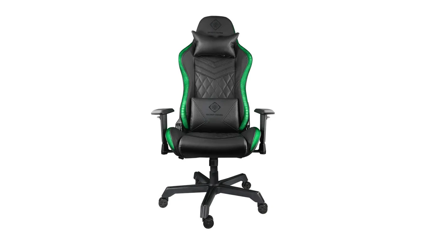 DELTACO Fauteuil gaming RGB LED DC410 GAM-08