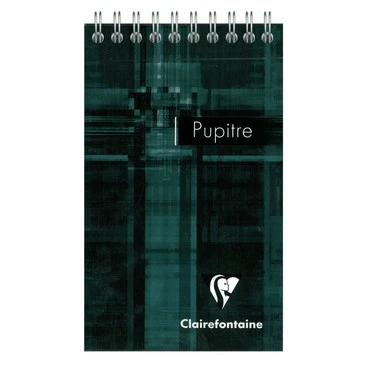 CLAIREFONTAINE Carnet spirale ligné 85 x 140 mm
