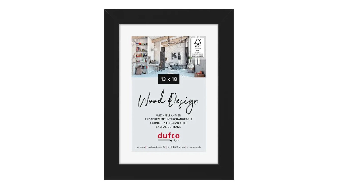 DUFCO "Toronto" Bilderrahmen Massivholz 13 x 18 cm