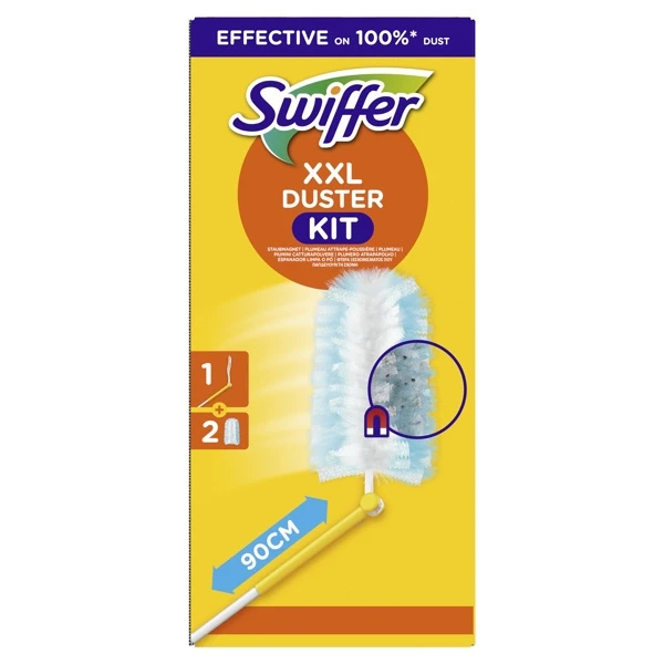 SWIFFER Plumeau Kit de démarrage XXL 8 pièces