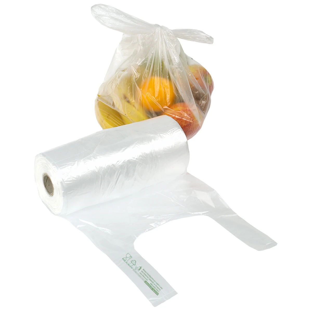Sachets fruits/légumes perforés, 6 rouleaux