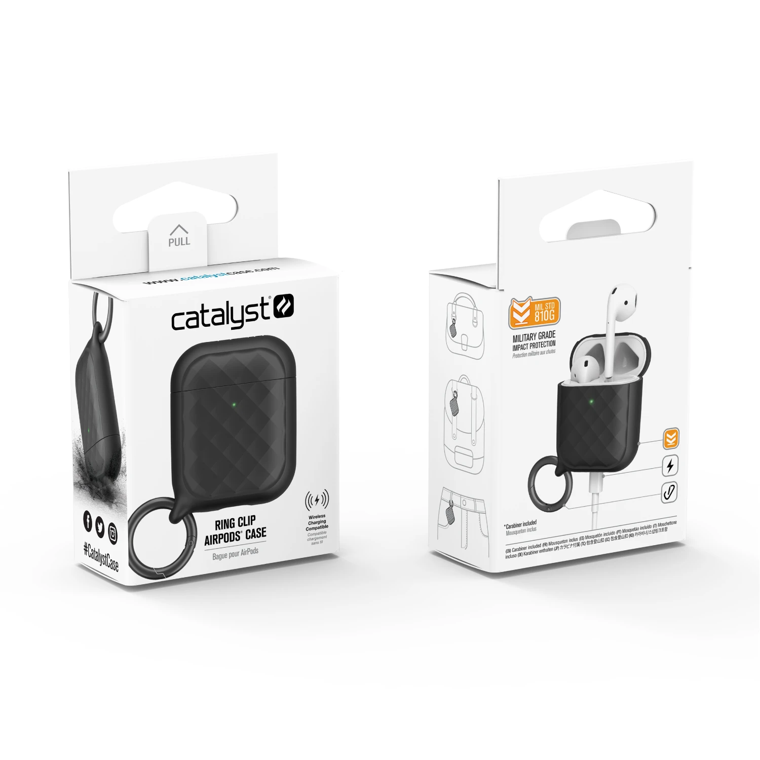 Catalyst Ring Clip Case pour Apple AirPods