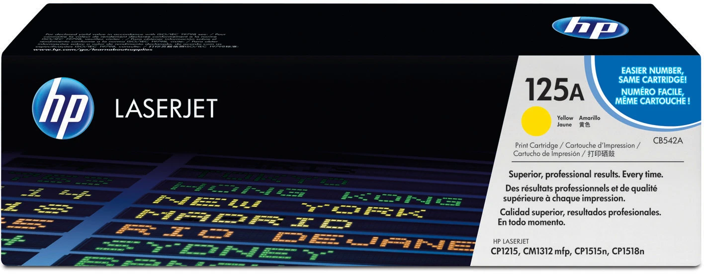 HP Toner-Modul 125A yellow