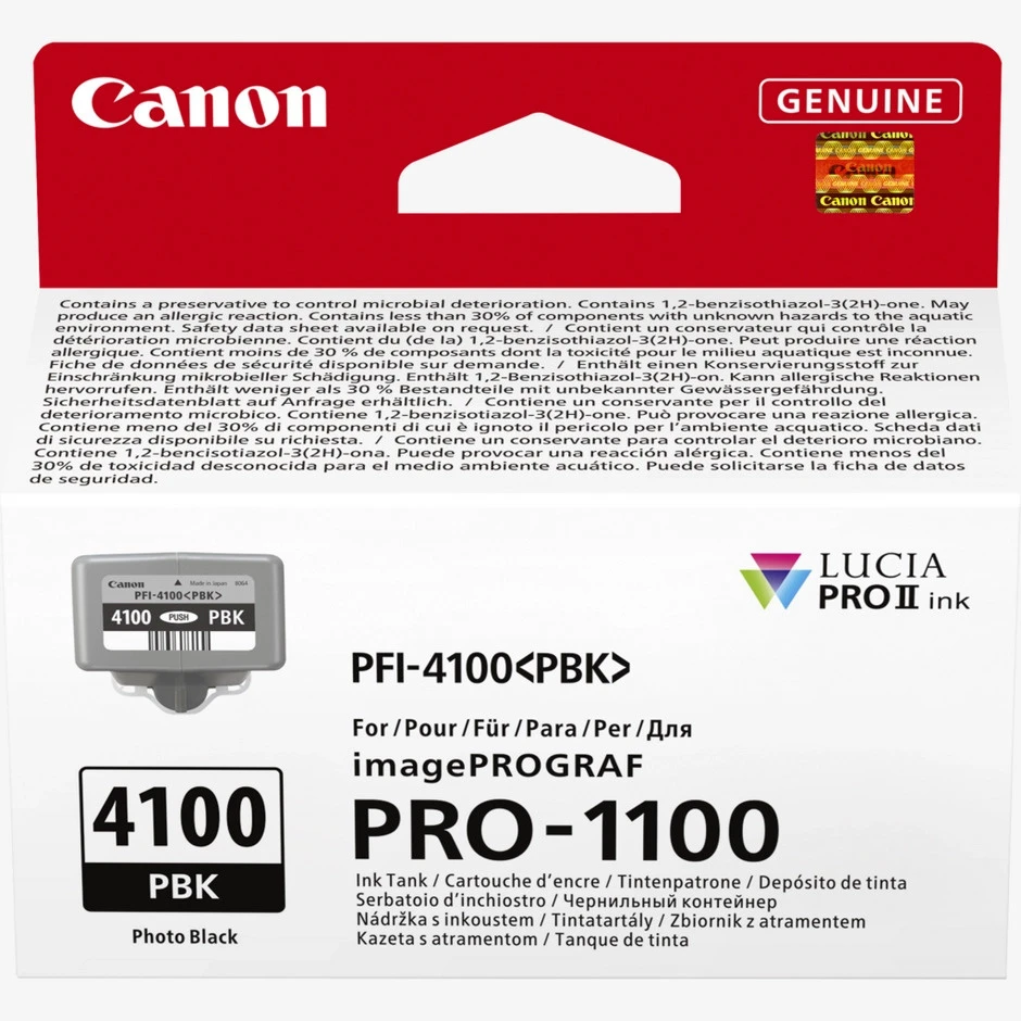 CANON Tintenpatrone photo schwarz