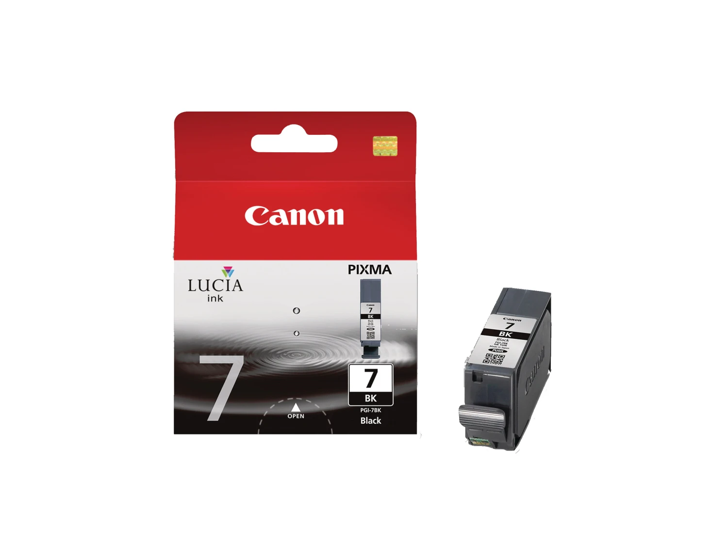 CANON Tintenpatrone schwarz PGI-7BK