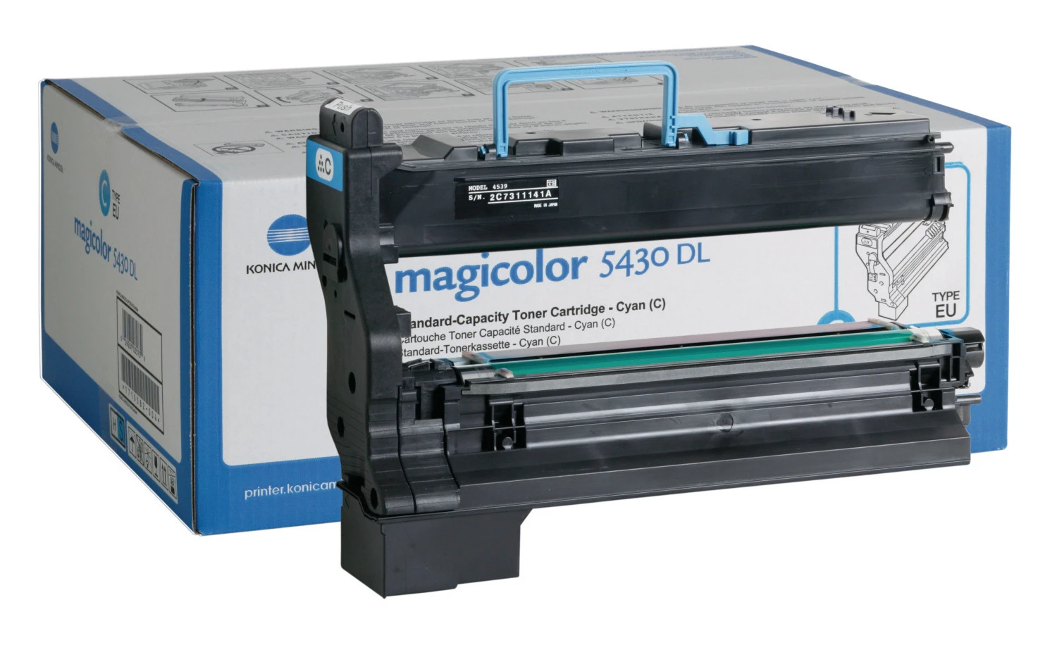 KONICA Toner cyan