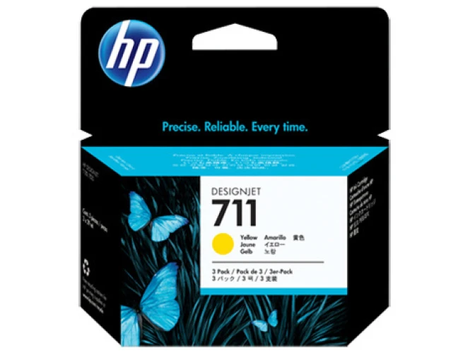 HP CZ136A Tintenpatrone 711 gelb