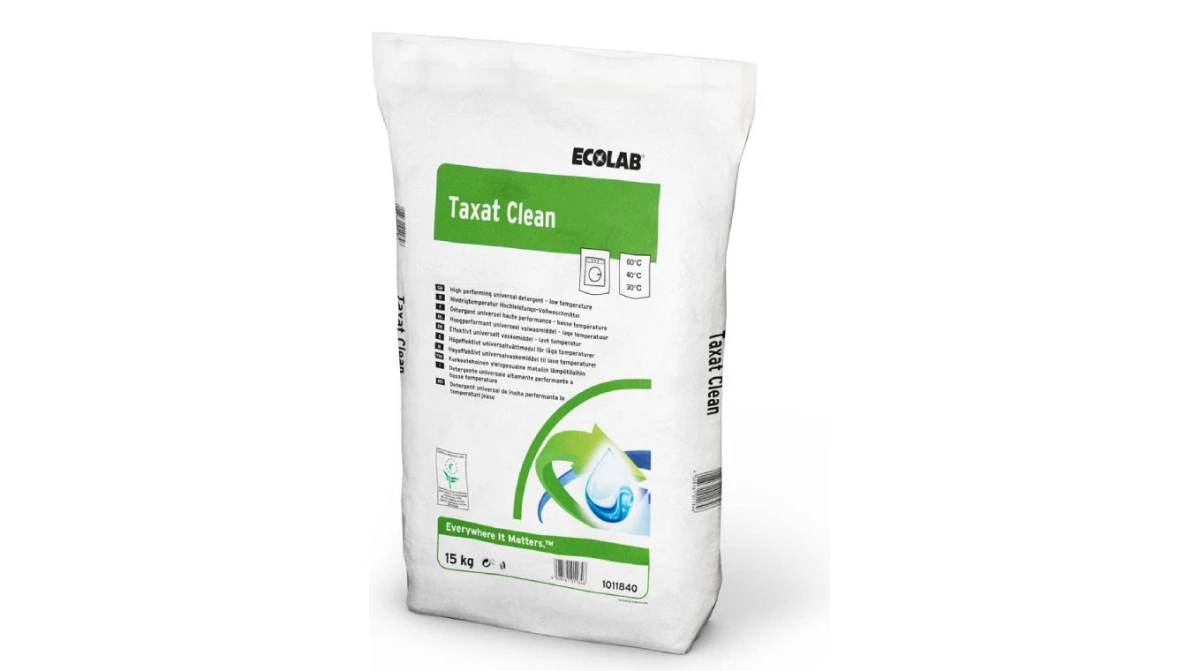 ECOLAB Lessive pour textiles Taxat Clean 15 kg