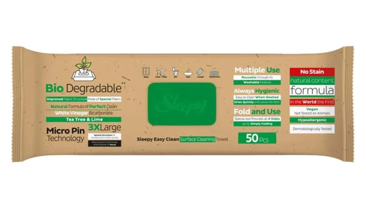 SLEEPY Easy Clean BIO 50 lingettes
