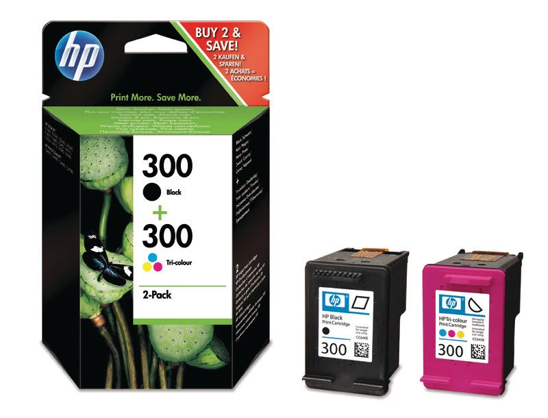 HP Combopack 300 BK/color