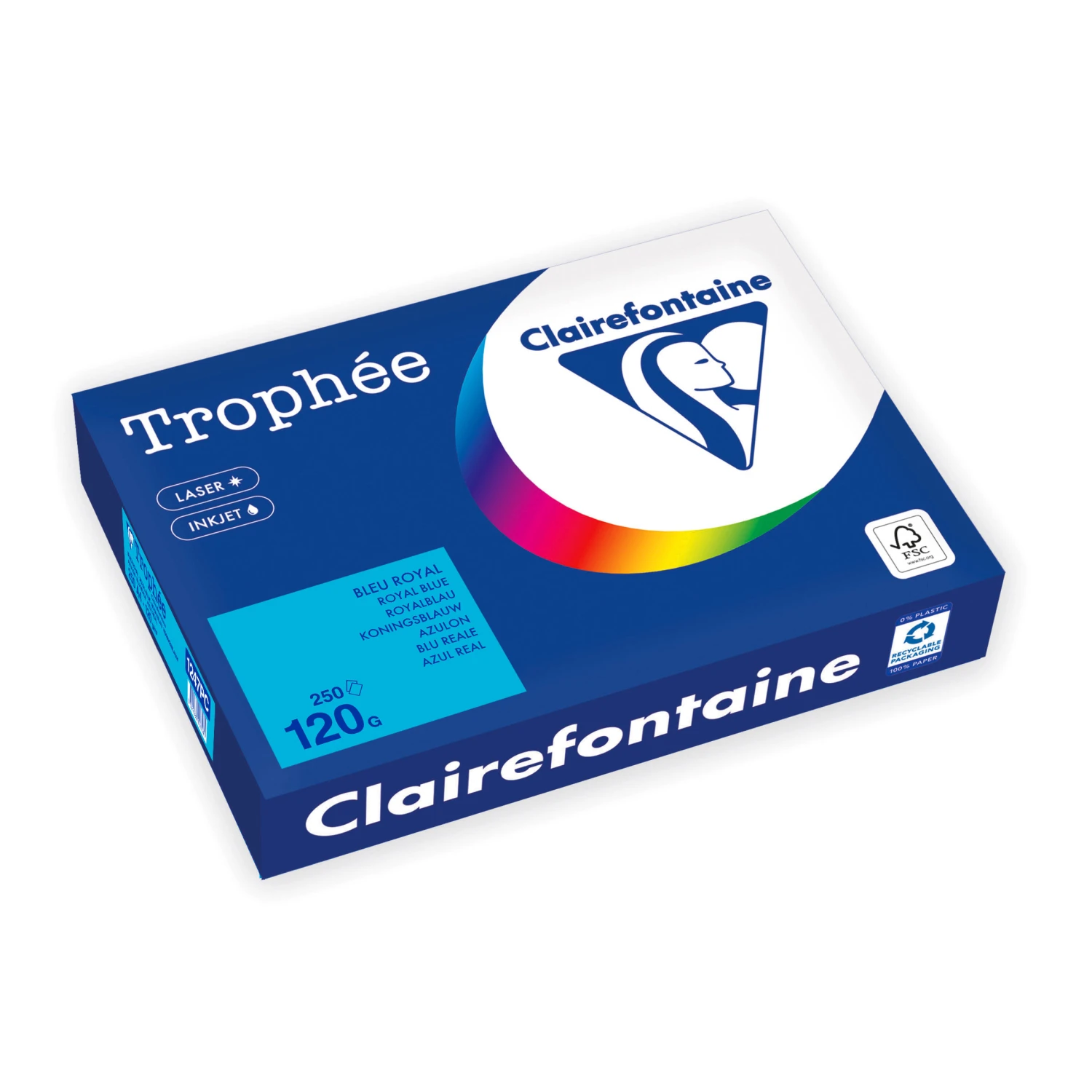 CLAIREFONTAINE Kopierpapier Trophée Intensiv A4, 120 g/m², 250 Blatt