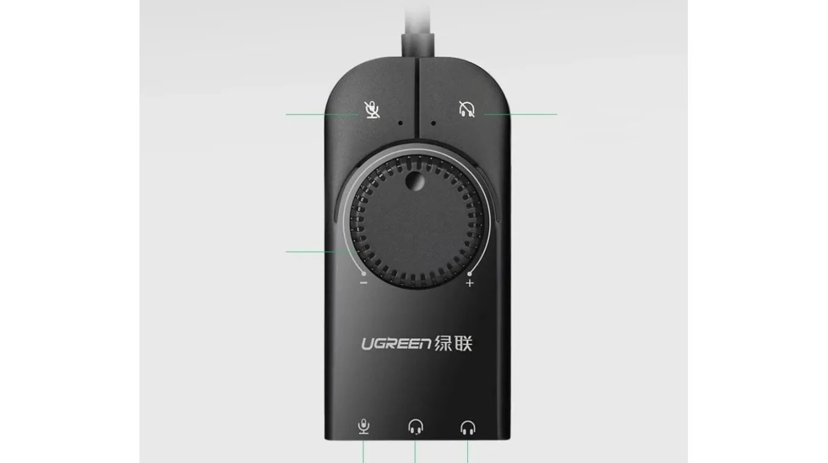 UGREEN External USB Sound Adapter