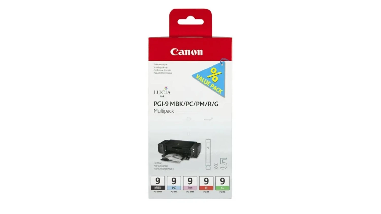 CANON Multipack Tinte MBK/PC/PM/R/G