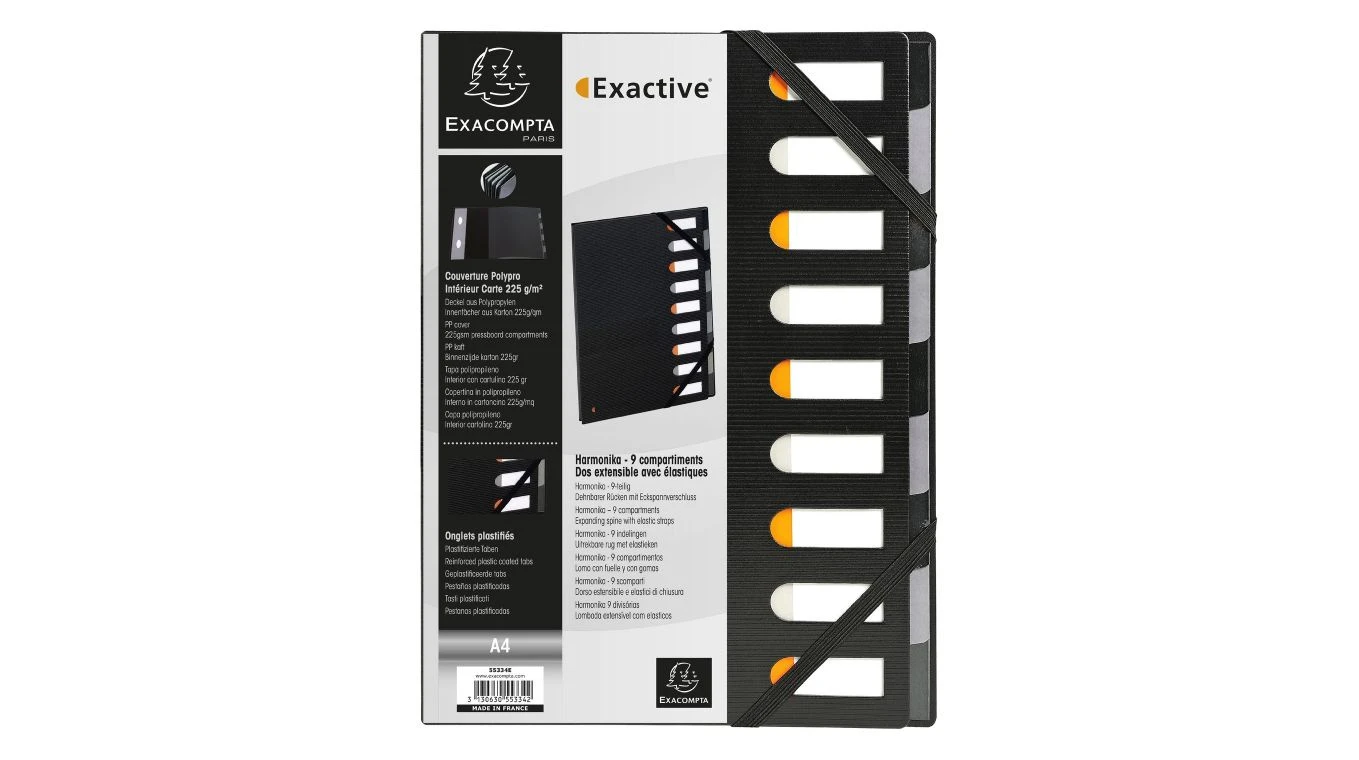 EXACOMPTA EXACTIVE Harmonika A4