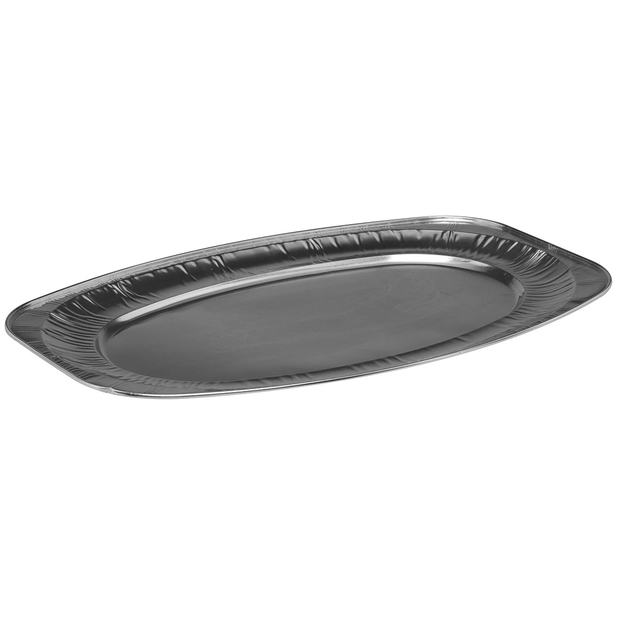 Plateau de service jetable ovale, 10 pièces