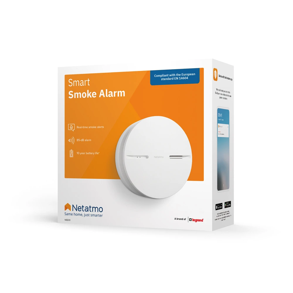 Netatmo 3x Smarter Rauchmelder