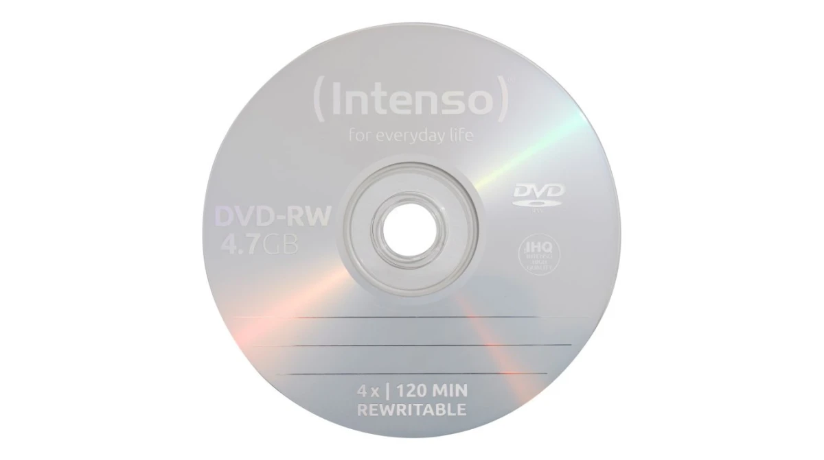 INTENSO DVD+RW Slim 4.7GB - 10er Pack