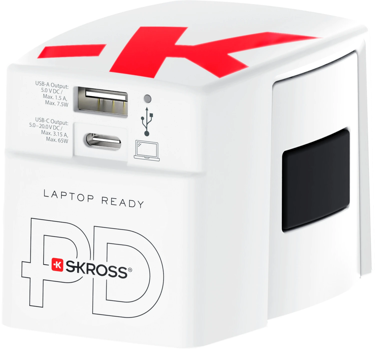 SKROSS World USB Charger AC65PD