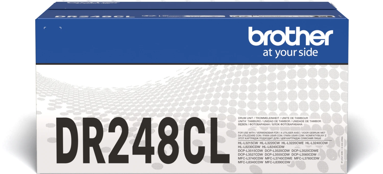 BROTHER DR248CL DRUM PACK FOR FCL 1x BK/C/M/Y Prints 15.000 DR248CL