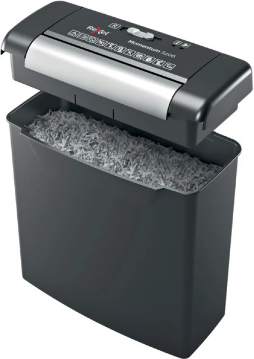 REXEL Aktenvernichter Momentum S206, P-2, 9lt