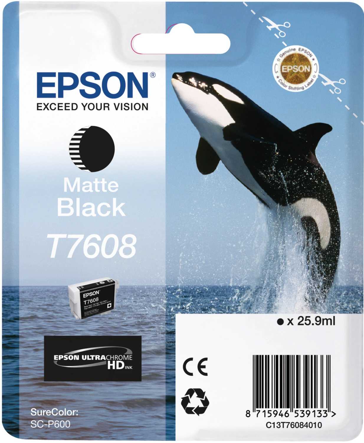EPSON Tintenpatrone matte schwarz