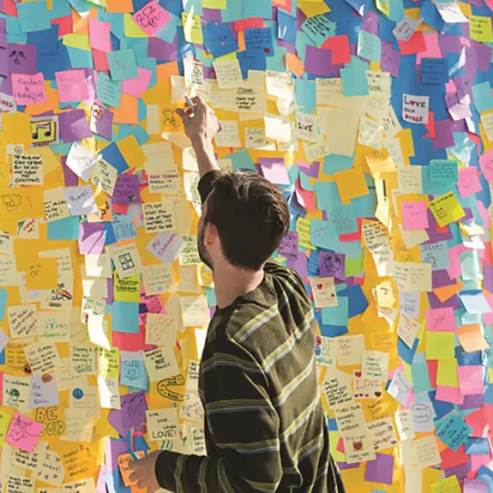 POST-IT Cube de notes adhésives Ultra-Couleurs 450 feuilles