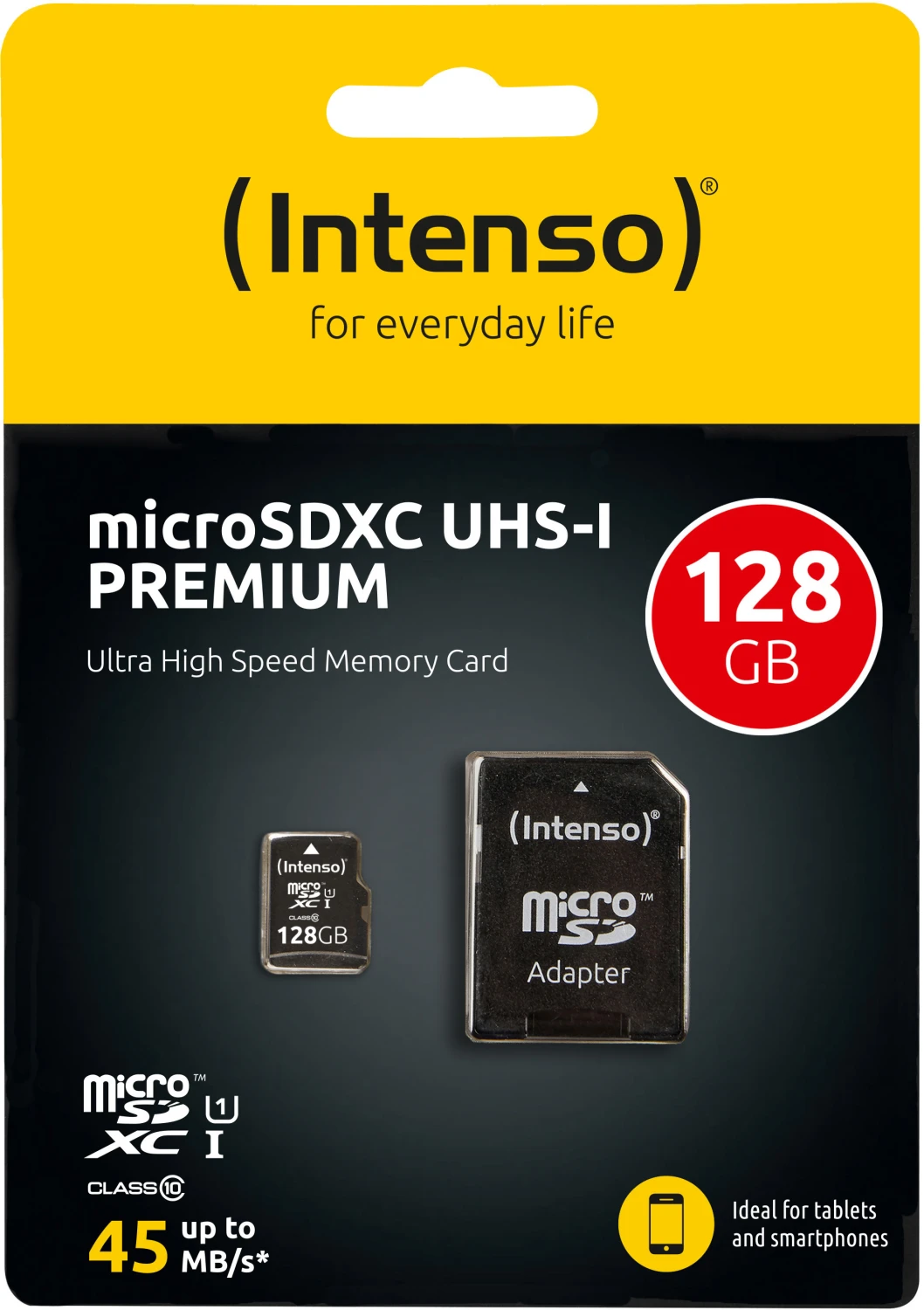 INTENSO Micro SDXC Card PREMIUM 128GB