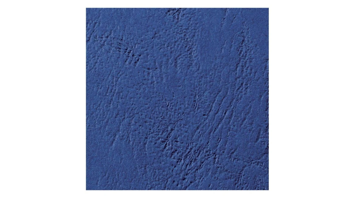 GBC LeatherGrain couverture bleu A4 250 g/m²