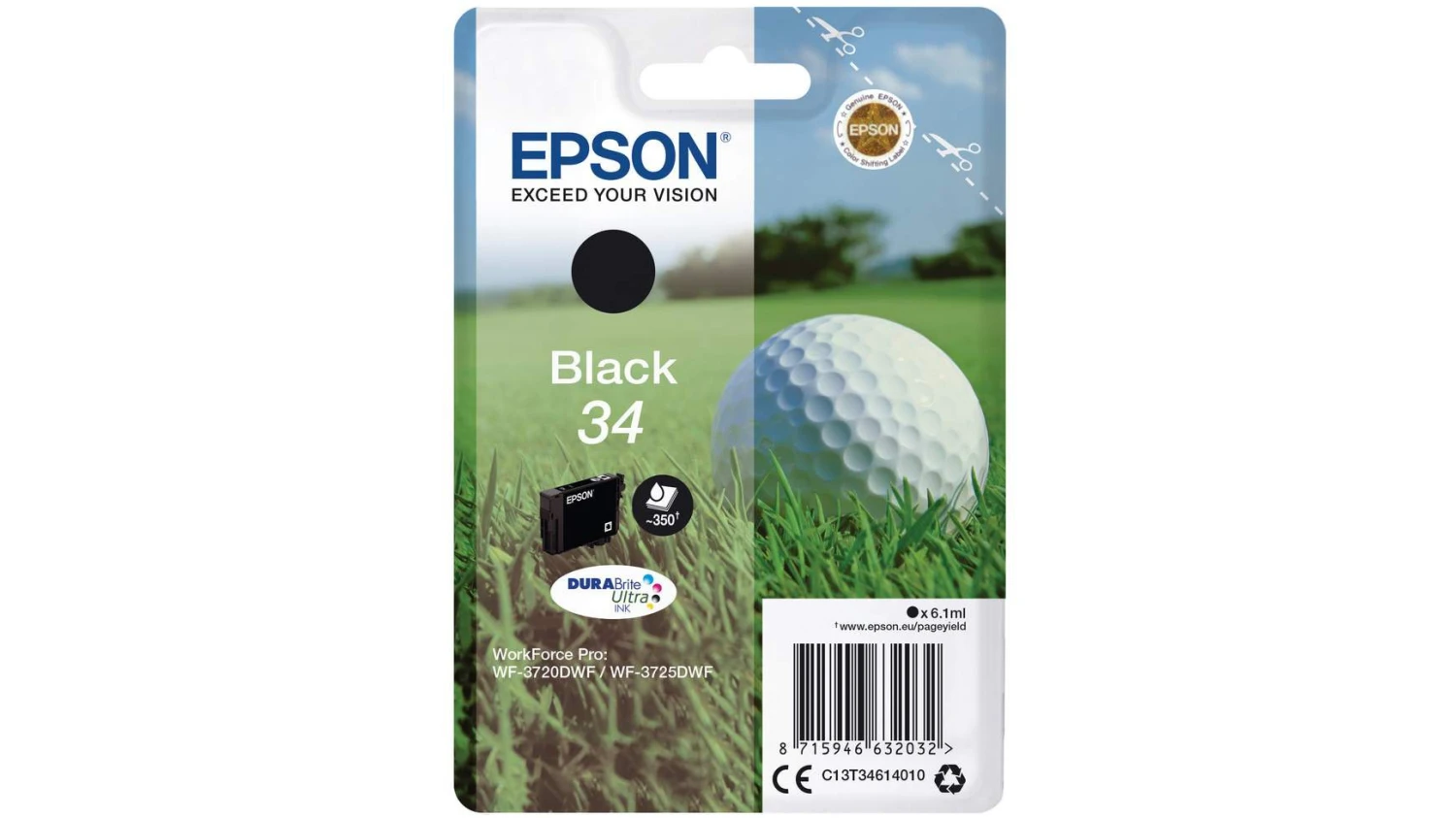 EPSON T346140 34 Cartouche d'encre noir