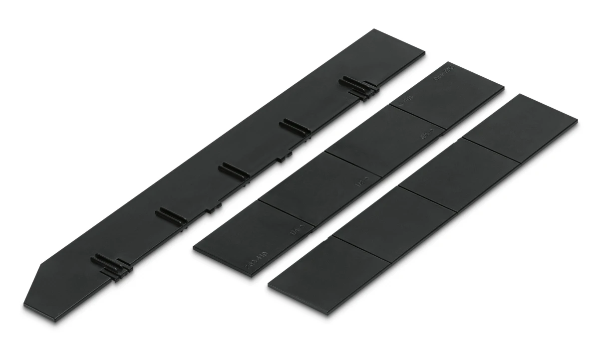 Set de subdivision, Styrodoc, 1 bande longitudinale et 2 bandes