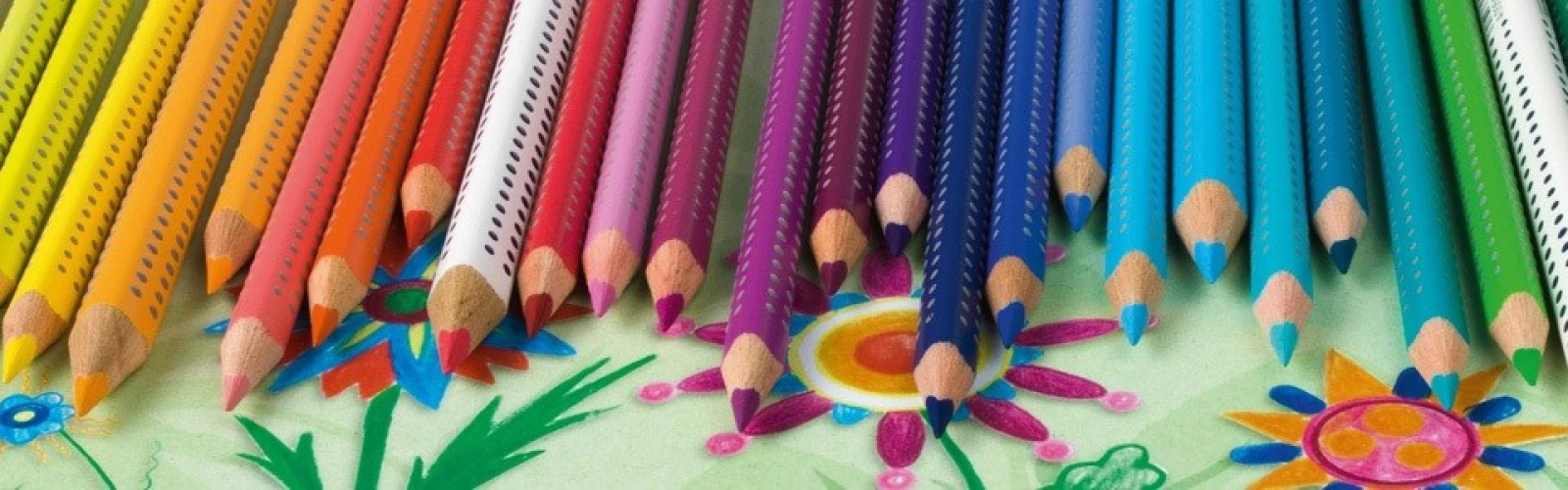 FABER-CASTELL Farbstifte Jumbo GRIP