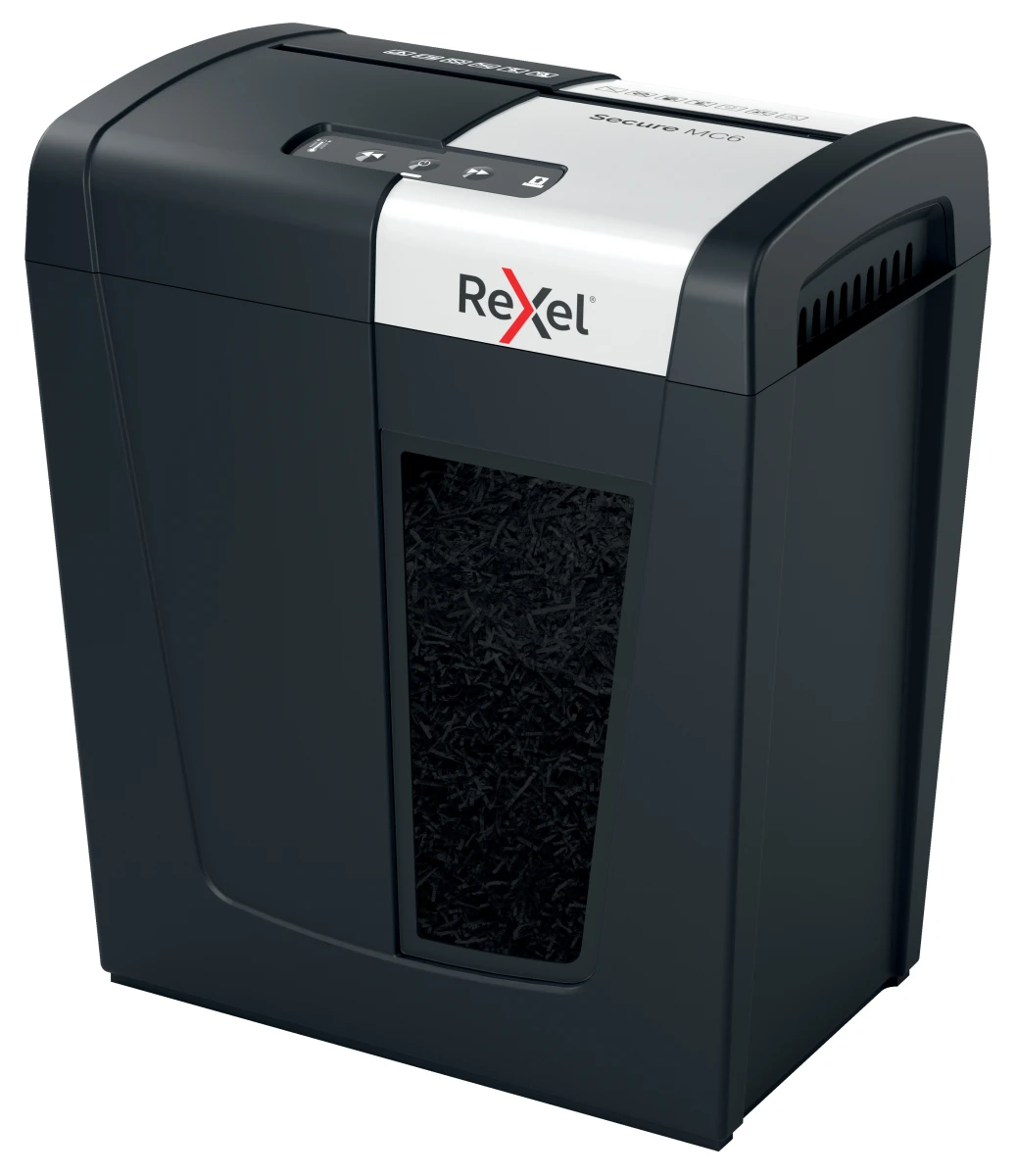REXEL Aktenvernichter Secure MC6, P-5, 18lt