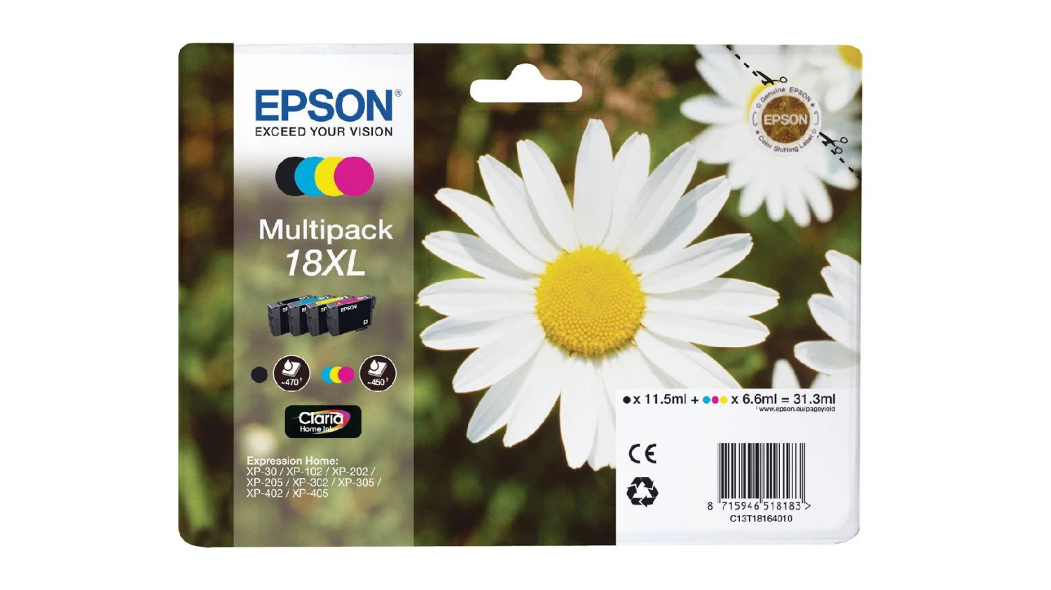 EPSON Multipack Tinte XL CMYBK