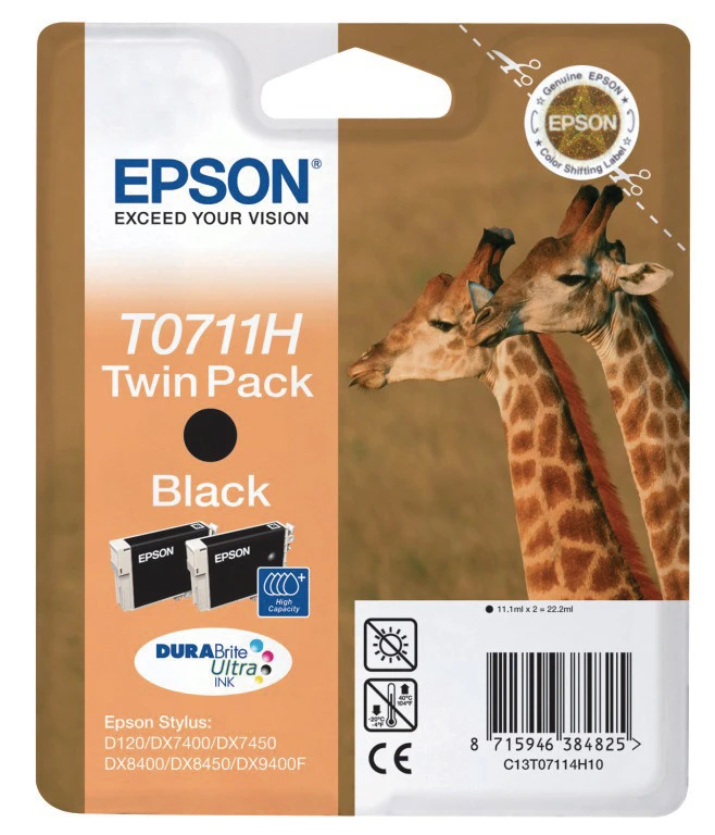 EPSON Tintenpatrone HY schwarz