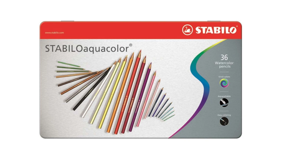 STABILO Farbstift aquacolor 2.8 mm - 12 Stück