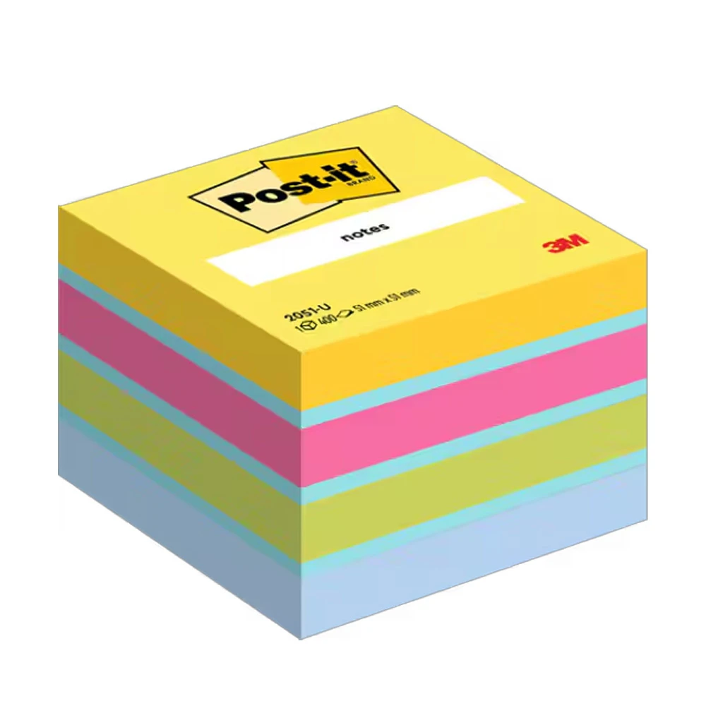 POST-IT Haftnotizwürfel Mini Ultra-Farben 400 Blatt